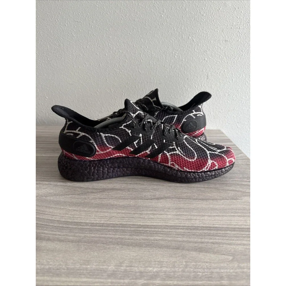 Adidas Speedfactory AM4MLS EF2302 Red Black White Sneakers Men’s Sz 12 Shoes‎